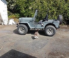 Mitsubishi j54 vintage Jeep