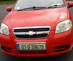 Chevrolet Aveo-LS 1,4 engine 2007 years NCT3/20 TAX 8/19