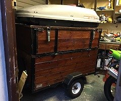5ft x 3ft Utility/camping trailer with roof rack