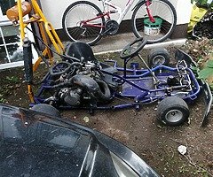 85 yamaha fj1100 and a racing go-kart with a kx 125 2-stroke engine - Image 6/9