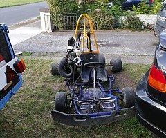 85 yamaha fj1100 and a racing go-kart with a kx 125 2-stroke engine - Image 7/9