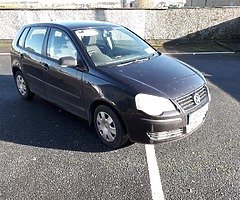 05 vw polo 1.2 petrol nct 7/19 156km low milage