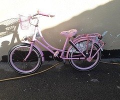 Pink Vintage bike