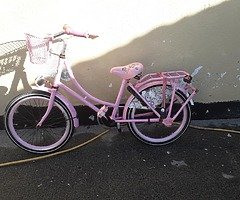 Pink Vintage bike