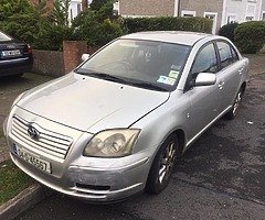 Toyota Avensis Manual