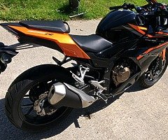 2017 honda CBR only 2049 miles