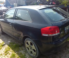AUDI A3 FOR BREAKING