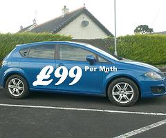 2010 Seat Leon 1.6Tdi Se Copa Ecomotive, Free tax, lovely colour - Image 8/10