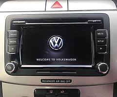 Volkswagen touchscreen radio