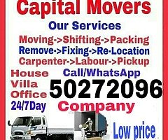 Shifting & moving service...... Contact no 50272096