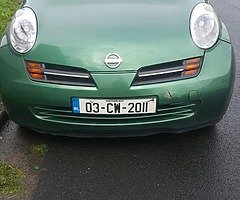2003 Nissan Micra For Sale - Image 1/6