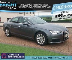 2016 Audi A4 2.0 TDI ULTRA SE 4 DOOR