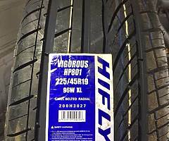 New tyres