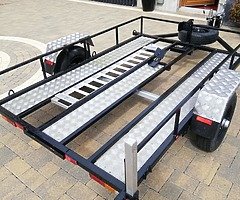 Motorcycle/quad trailer