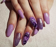 Acrylic nails and lashes and waxing - Image 4/5