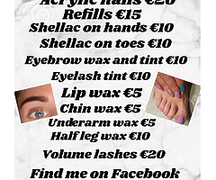Acrylic nails and lashes and waxing - Image 5/5