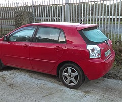 TOYOTA COROLLA FOR BREAKING
