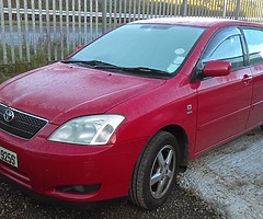 TOYOTA COROLLA FOR BREAKING - Image 4/4
