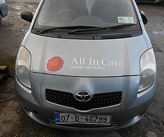 TOYOTA YARIS FOR BREAKING