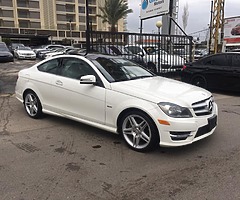 Mercedes C250 AMG Look 2012 panoramic rear camera keyless push start call on 03.268 143 - Image 6/8