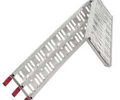 Folding Aluminium Bike loading ramp.