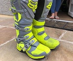 Fox comp 5 motocross boots