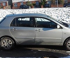 06 Toyota corrle not and all