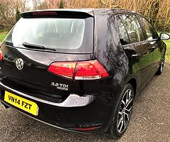 2014 Golf 2.0 Tdi €10995     Call 087 6406948 - Image 8/10