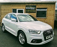 2013 Audi Q3 2.0 Tdi S Line Quattro ****FINANCE AVAILABLE****£54 Per week .