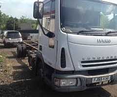 Looking for iveco 7.5 tonne chassis&cab