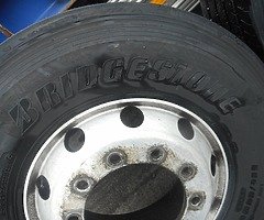 FOR SALE: Set of Aluminium Rimmed ALCO Wheels - Image 7/8