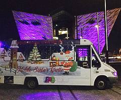 Santa’s Magical grotto bus home visits