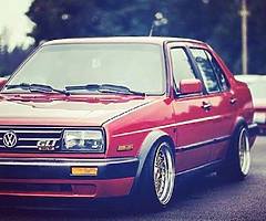 Jetta shell or running