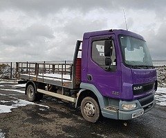 2004 DAF LF 45 DROPSIDE LORRY PSVD JULY £1850 NO VAT - Image 4/8