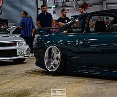 Bagged Nissan silvia s14a
