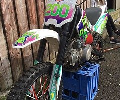 2016 stomp 125 10th anniversary litimted edition

2019 rfz 150 racing pit bike