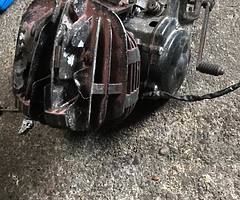 Yamaha blaster engine