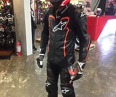 Alpinestars GP V2 camoflouge 1 piece leather suit - Image 5/9