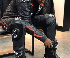 Alpinestars GP V2 camoflouge 1 piece leather suit - Image 6/9