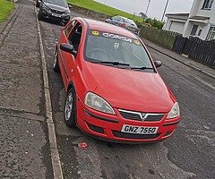 Corsa 1.2 petrol good wee car clean and mot till Feb 350 ono