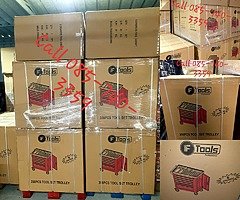 BRAND NEW GERMAN TOOL TROLLEYS INCLUDING 356 TOOLS 6 DRAWERS + SIDE CABINET
FREE DELIVERY - Image 7/8