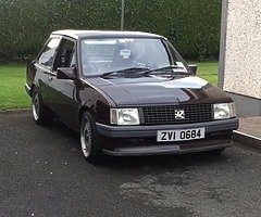 Vauxhall nova redtop. - Image 8/9