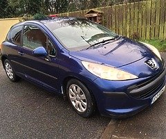 207 diesel 1.4 new nct peugeot 07 bargain