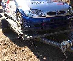 Raffle car transporter