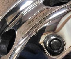 For wheel refurbishment and metal polishing on any parts call [hidden information]