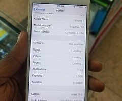 iPhone 6 32gb storage at 580000