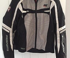 Motorcycle textile jacket