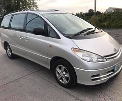 2001 Toyota Previa 2.4 Petrol Manual Just Pass NCT 8/2020 in Excellent Condition