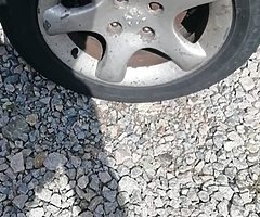 15" PEUGEOT CYCLONE ALLOY WHEELS