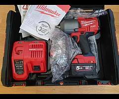 Milwaukee one key 1/2 drive impact gun